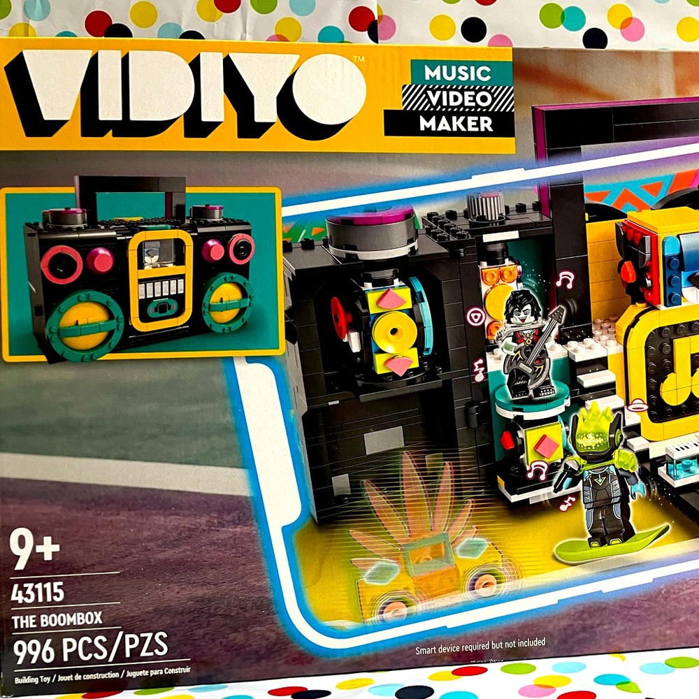LEGO VIDIYO Music Video Maker - The Boombox 43115 NEW 996 Piece Building Set